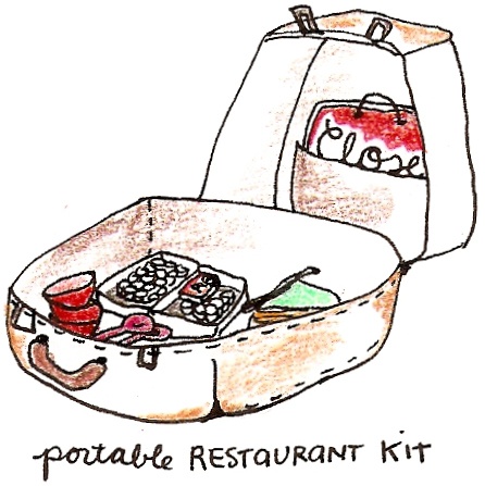 portable restaurant kit
