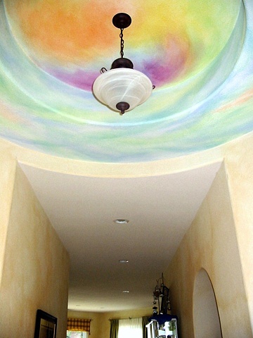 Foyer ceiling, El Dorado Hills, California