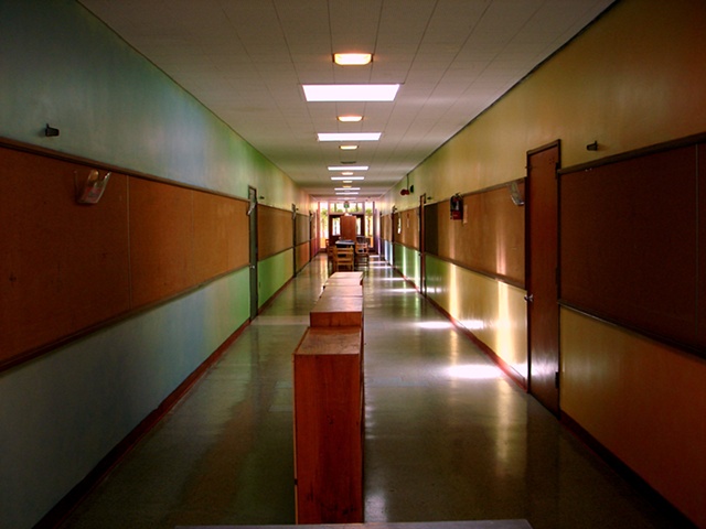 Lower School Hallway/East Bay Waldorf School, El Sobrante, California