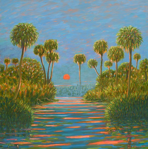 Gulf Serenade by Florida Artist Gary Borse at Plum Contemporary Art Gallery Saint Augustine Florida