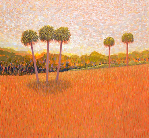 The Hill by Florida Artist Gary Borse is available at Plum Gallery, St Augustine, FL 