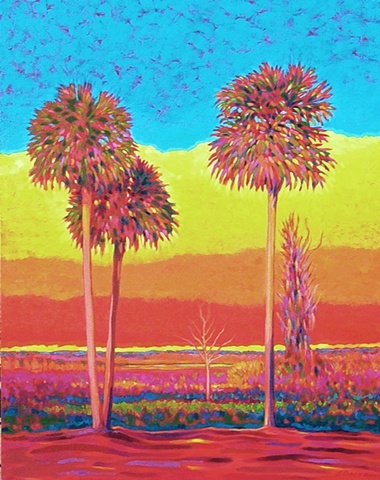 Sunrise Symphony painted by Florida Artist Gary Borse