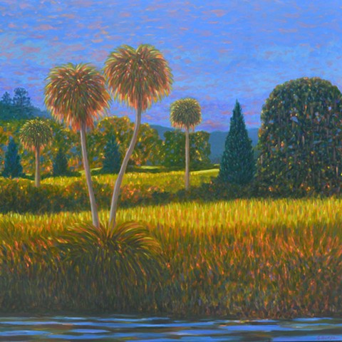 Summertime by Florida Artist Gary Borse is available at Plum Contemporary Art Gallery, St Augustine, FL