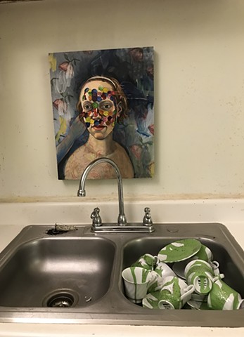 painting over the sink