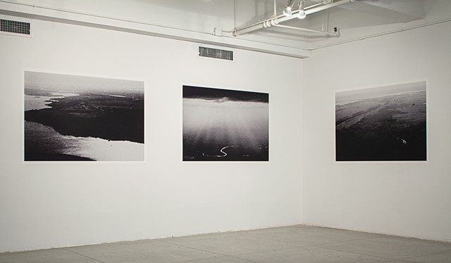 Installation of 'Untitled (Spies in the Sky)' (2013-Present) at the Elizabeth Foundation for the Arts (Jan-March 2014).