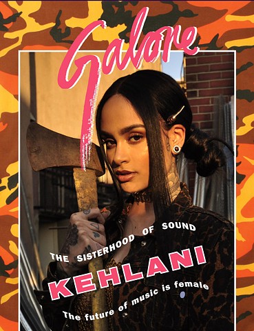 Galore Magazine cover with Kehlani