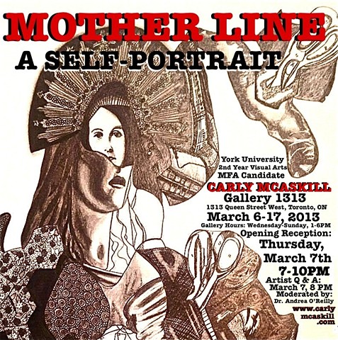 Motherline: A Self-Portrait advertising poster