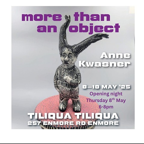 Tiliqua Tilqua Gallery Solo show ceramic sculpture & drawing, Sydney