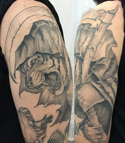 tiger reaper tattoo
