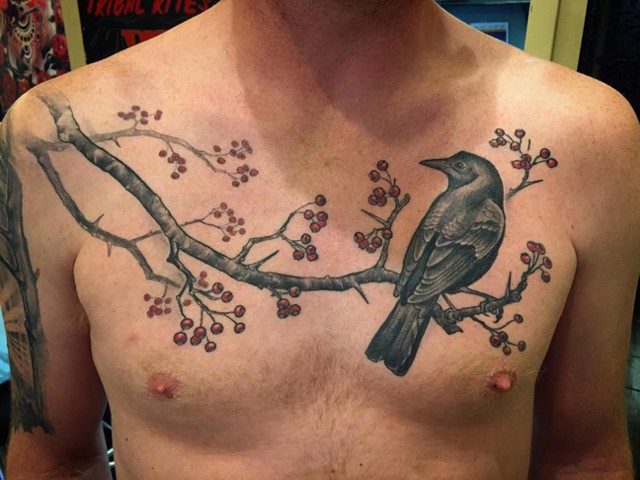 Bird and Berries Chestpiece