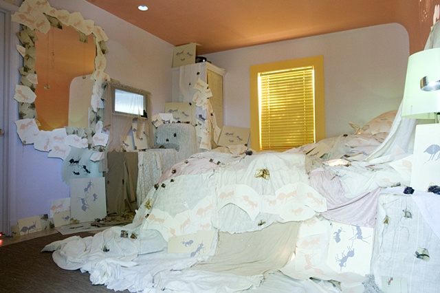 "Munching, Crunching, Bunching, Scrunching"
- a collaboration with artist, Adrienne Turk