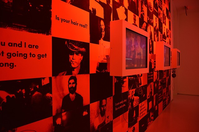 The Game: The Game installed at the Museum of Moving Image (NYC) 2018
