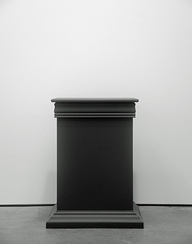 Untitled (Pedestal), 2012