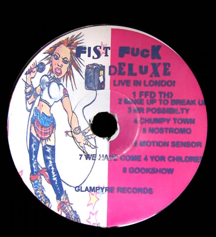 CD artwork for Fist Fuck Deluxe