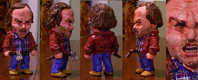 HERE'S JOHNNY! 
Jack Torrence figure