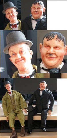 12" Laurel and Hardy