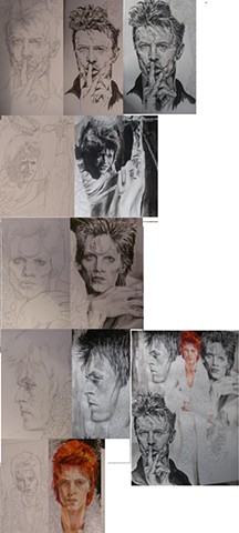 Bowie Tribute - progress