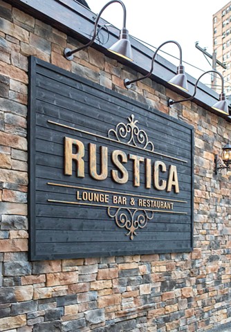 Rustica Bar Lounge Sign