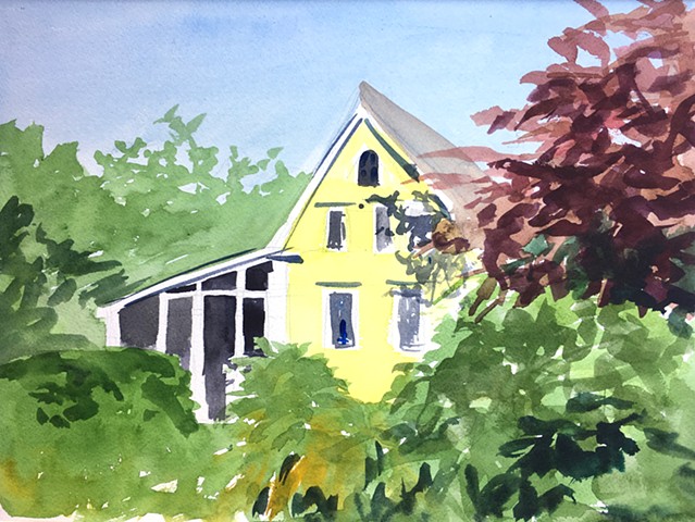 Yellow House, Boothbay ME