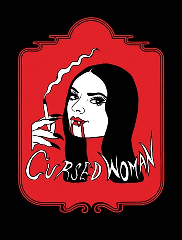 Cursed Woman Horror Comic