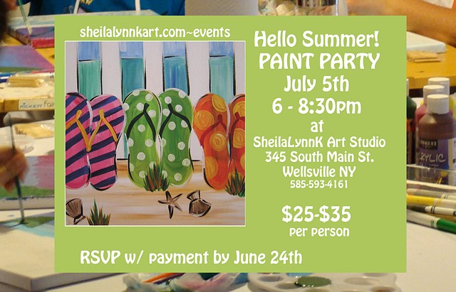 Hello Summer! Paint Party