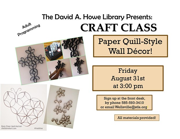 CRAFT CLASS for Adults