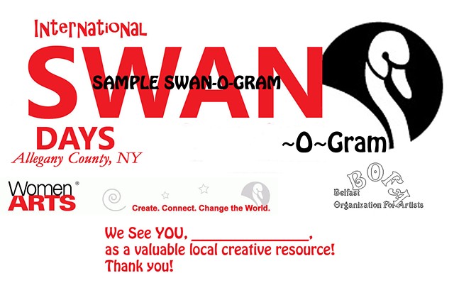 Women Artists, SWAN-o-Gram, SWAN Day, 