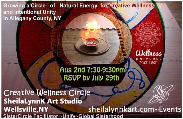 Women's Circles, Sacred Circles, Creative Wellness, Pain Management, Sacred Sister Circles, Unify