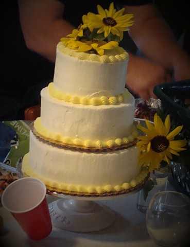 wedding cake, restaurant art, wholesale food art