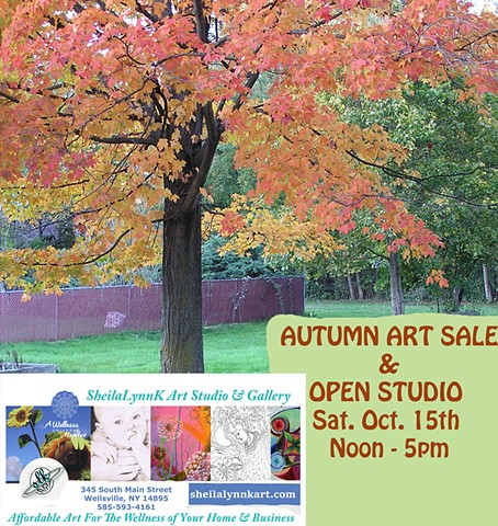 affordable art, Wellsville NY, Open Studio Allegany County NY, 
