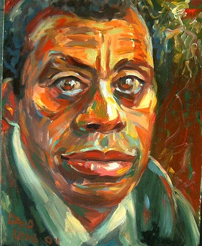 James Baldwin older