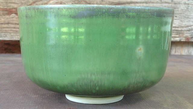 Jade green tea bowl