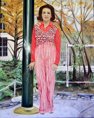 Ivy Medina merchantofcolor.com New York American painter original oils on canvas portrait boricua