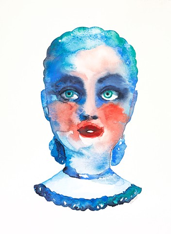 WATERCOLOR PORTRAITS: Heads From My Head