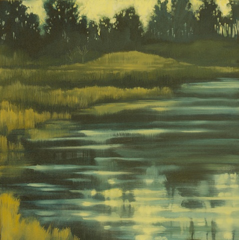 "Evening Wetlands"   -SOLD-