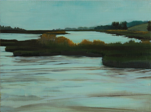 Another piece based on the Schollenberger Wetlands in Sonoma County.