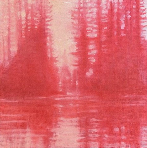 Red Trees Study II   -SOLD-