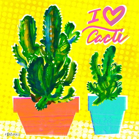 I (Heart) Cacti