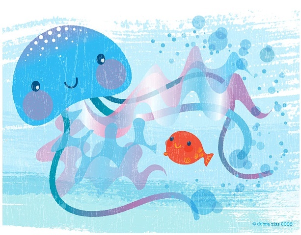 Bedtime Kiss for Little Fish
Jellyfish

Client: Scholastic