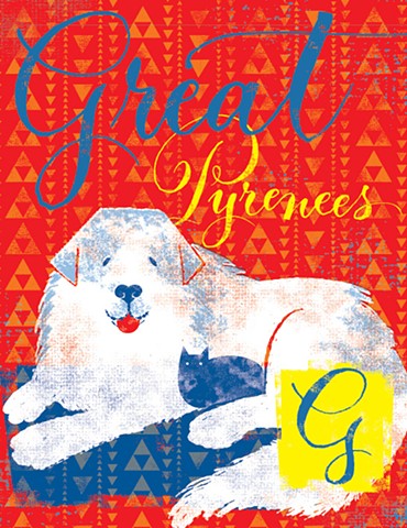 G is for Great Pyrenees