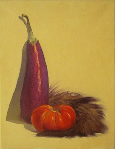 Eggplant, Heirloom, Foxtail