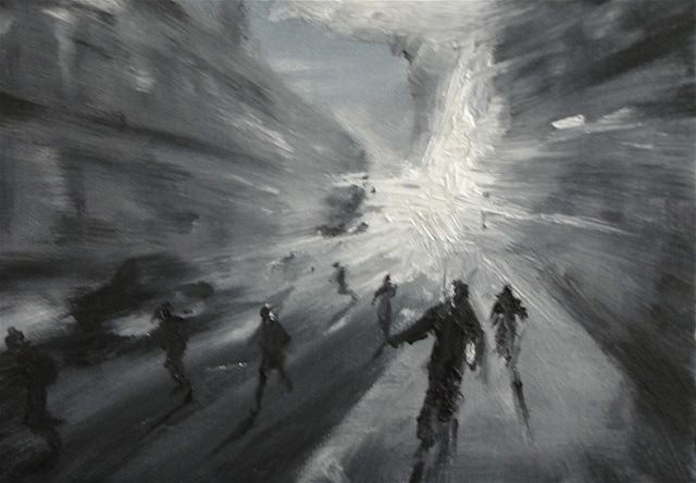 Painting in Black and White
War Series