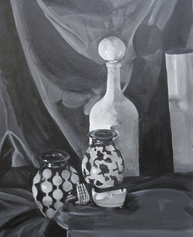 Painting in Black and White
Still Life