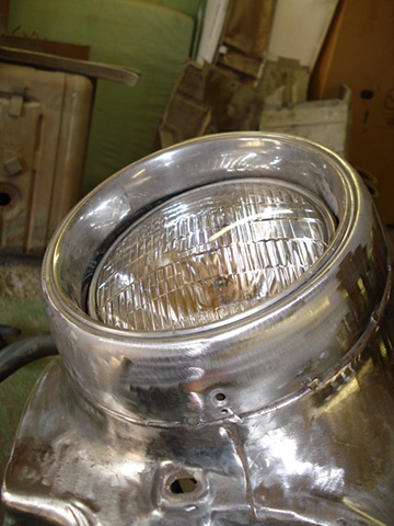 Frenched headlight