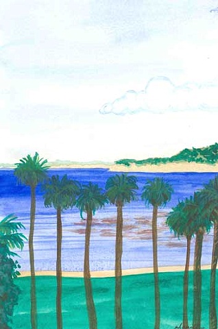 View of the Cove at La Jolla