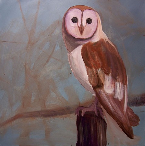 Barn Owl #2 (perched)  (step 5/9)