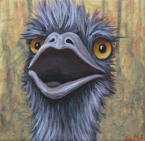 Emu Portrait #5
