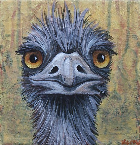 Emu Portrait #6