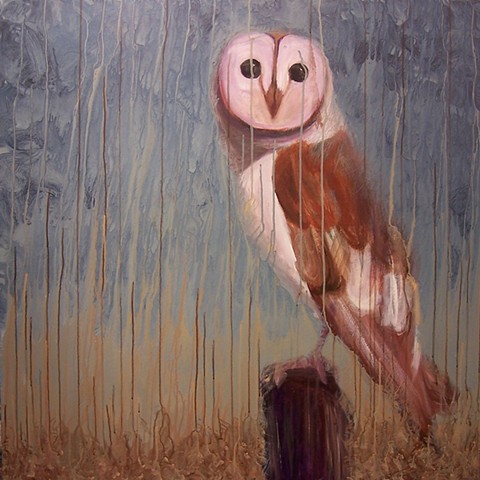 Barn Owl #2 (perched)  (step 7/9)