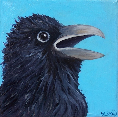 Raven Portrait #5